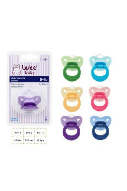 Wee Baby Silikon Damaklı B Emziği - Batman Sanal Market