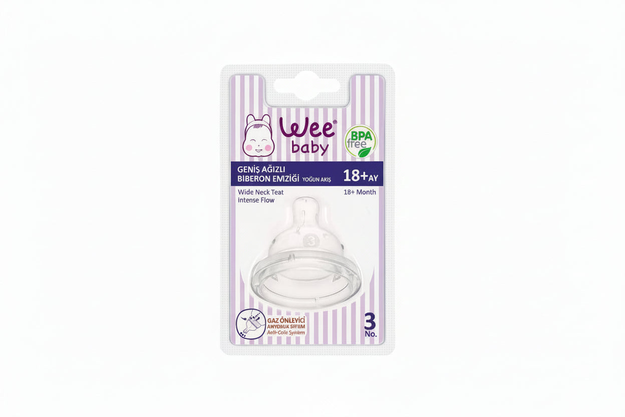 Wee Geniş Ağızlı Biberon Başlığı No.3