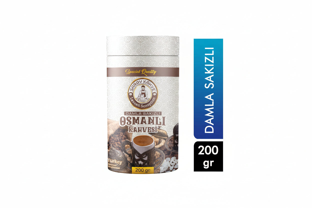 Saray Damla Sakızlı Osmanlı Kahvesi Silindir 200 Gr