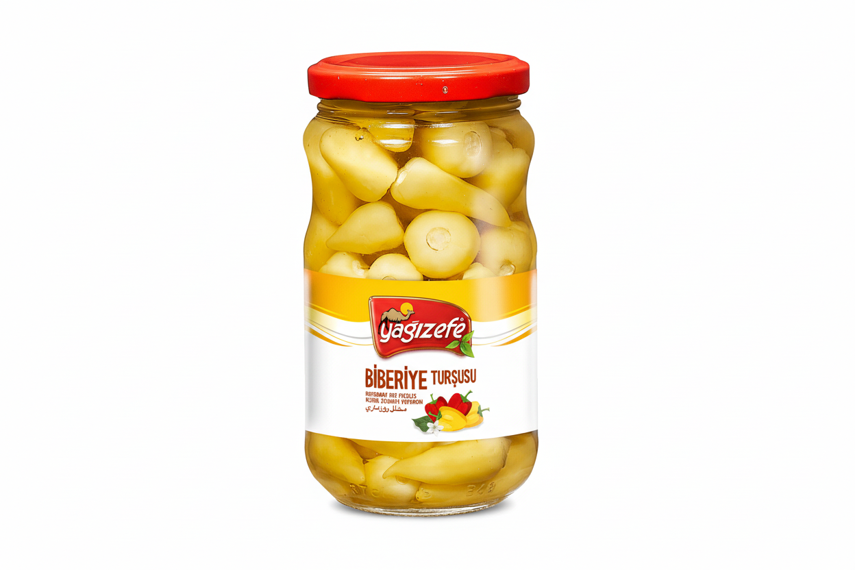Yağızefe Biberiye Turşu 660 Gr Cam - Batman Sanal Market