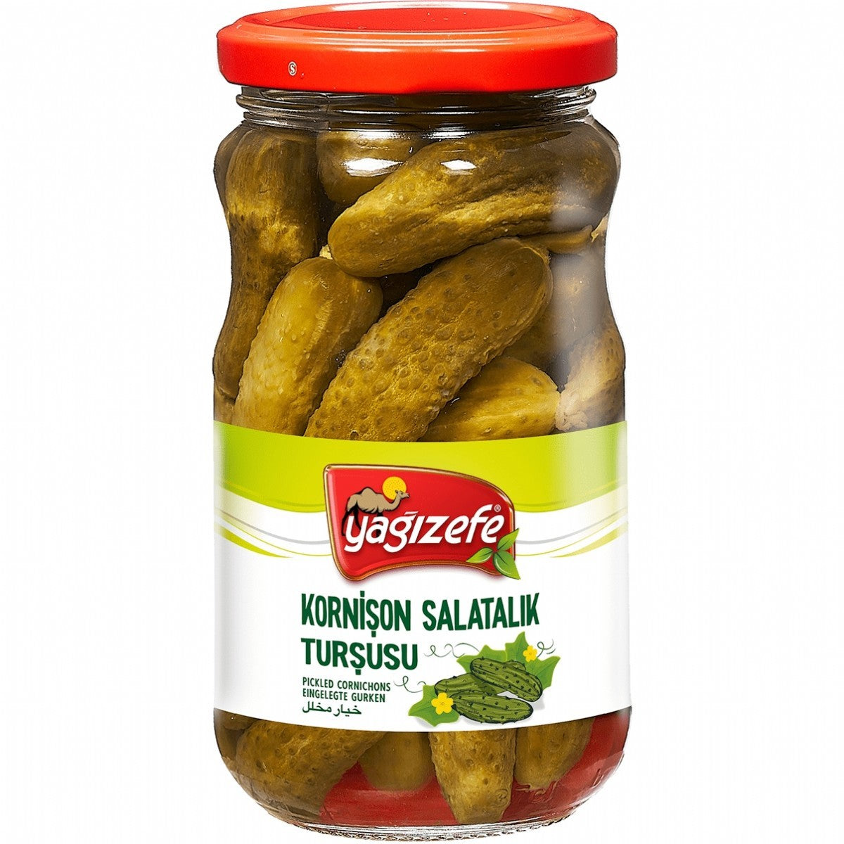 Yağızefe Kornişon Turşu Kavanoz 350 Gr - Batman Sanal Market