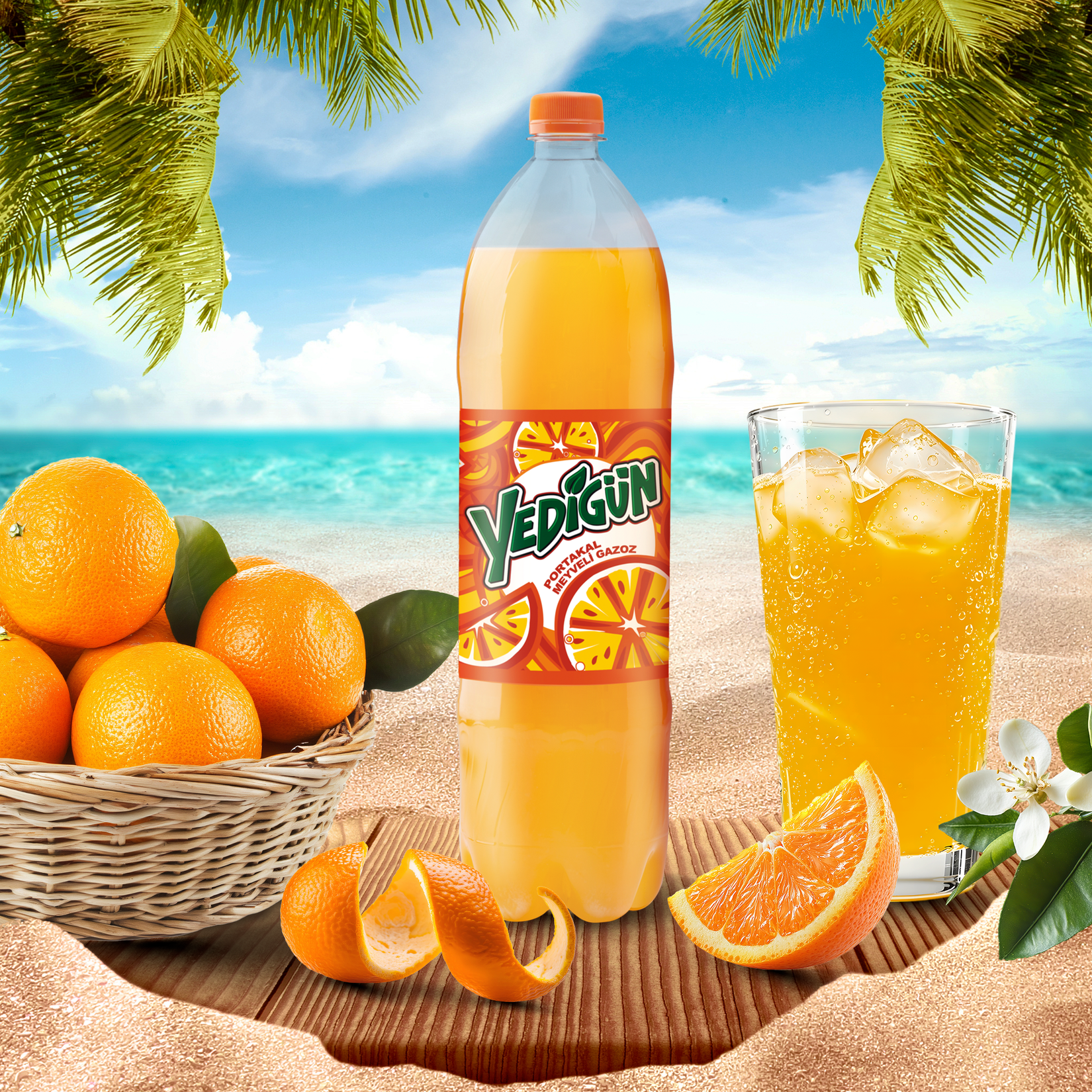 Yedigün Portakal 1 Lt