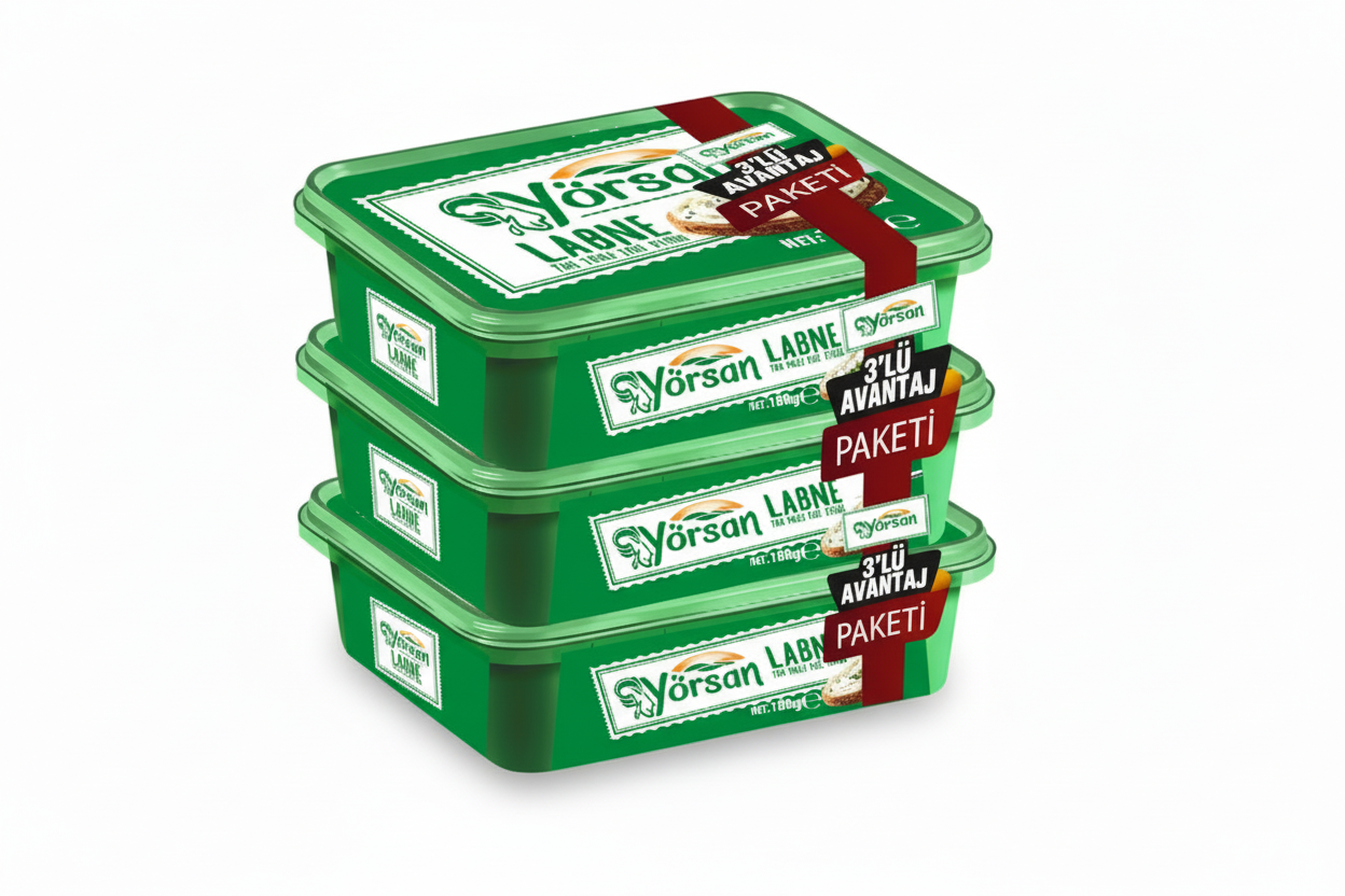Yörsan Labne 3x180 Gr Avantaj Paket