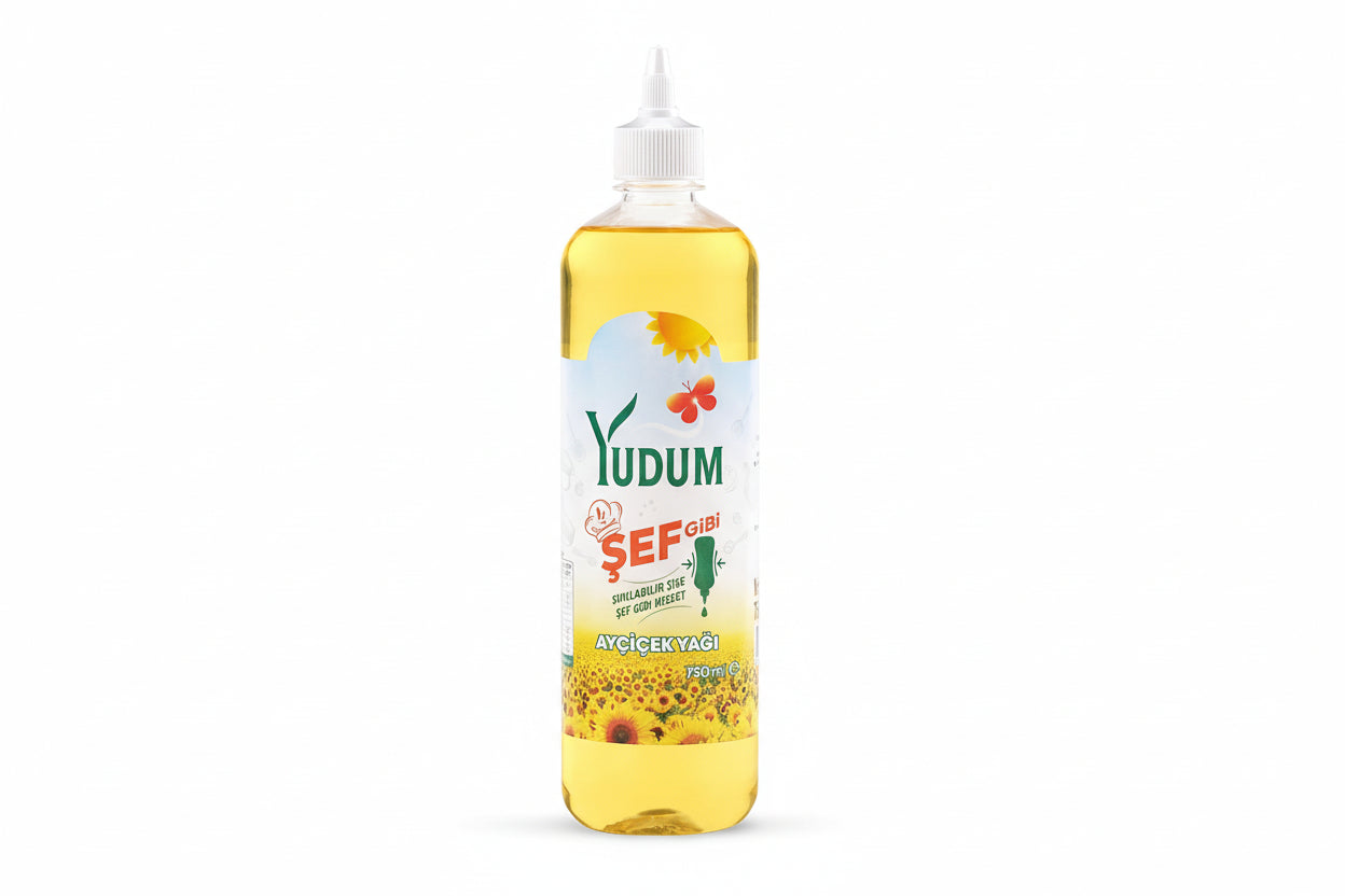 Yudum Şef Gibi Ayçiçek Yağı 750 Ml