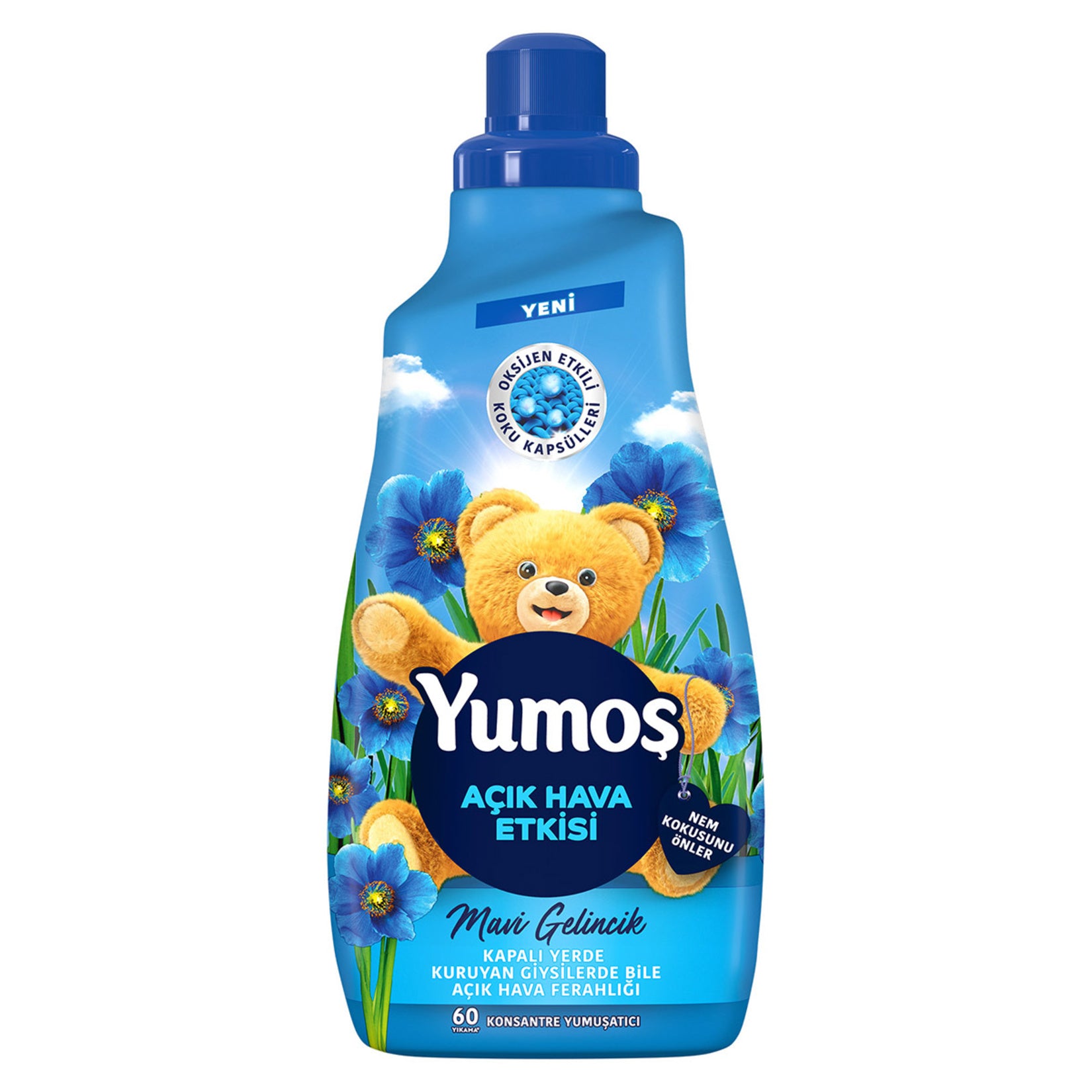 YUMOŞ AÇIK HAVA ETKİSİ MAVİ GELİNÇİK 1440 ML - Batman Sanal Market