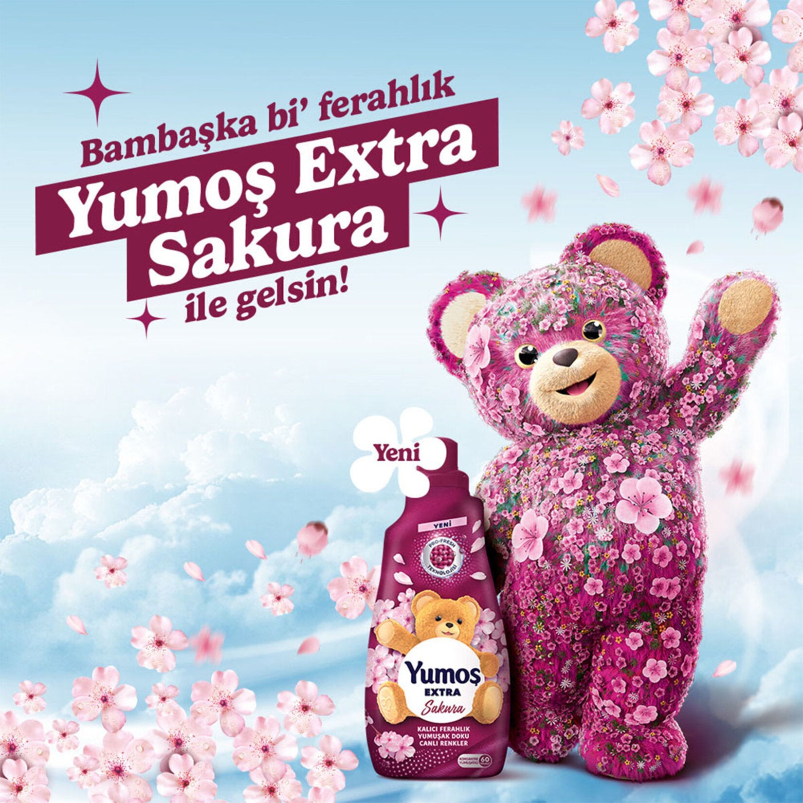 YUMOŞ EXTRA 1440 ML SAKURA - Batman Sanal Market