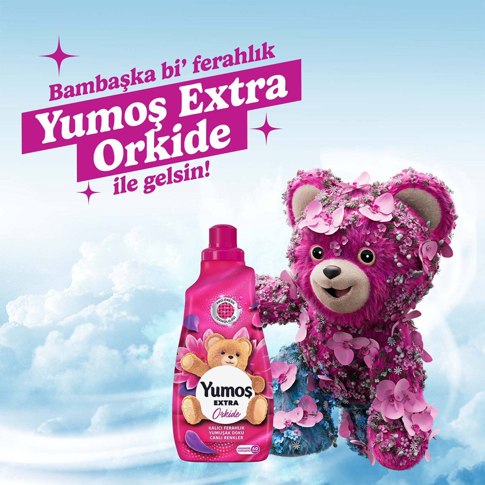 YUMOŞ EXTRA 1440 ML YABANİ ORKİDE&YASEMİN - Batman Sanal Market